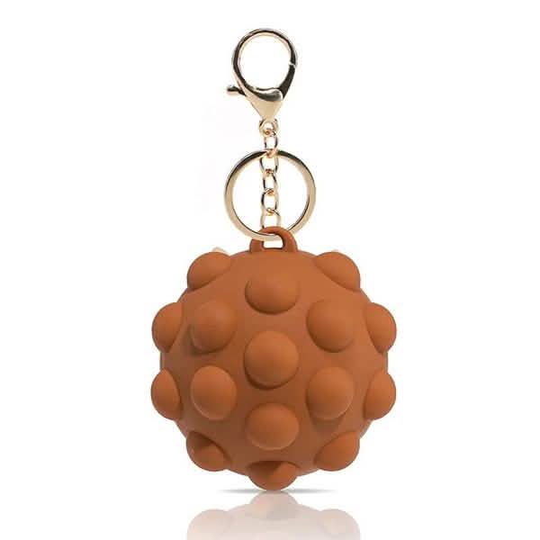 3D Pop Ball Fidget Toy Keychain Stress Reliever For Children and Adults