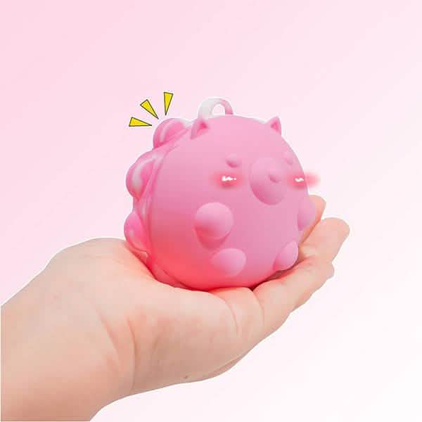 3D Pop Ball Fidget Toy Keychain Stress Reliever For Children and Adults
