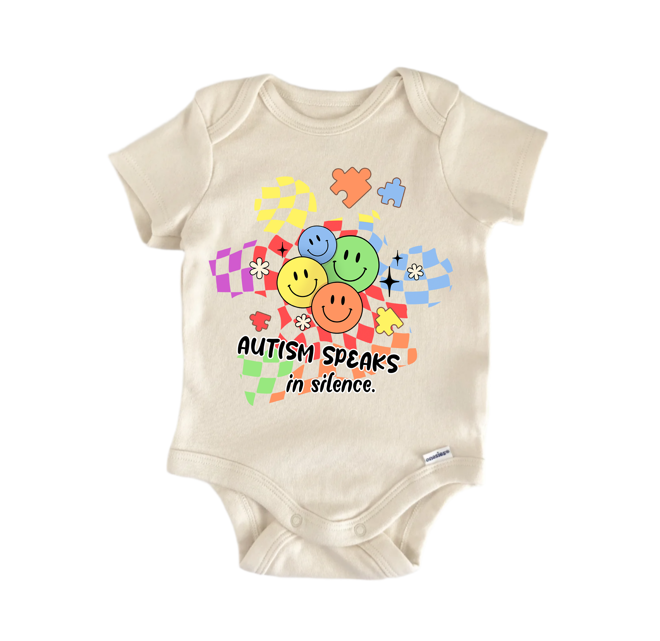 Autism Awareness Speaks Newborn Baby Onesie® Bodysuit